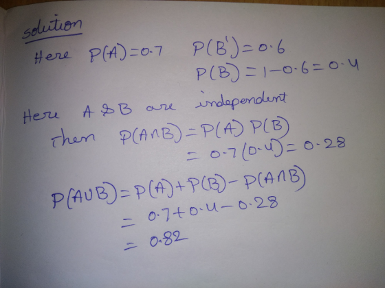 solriuon PLAU).p@)+PLB)-PlA n B)
