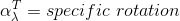 at = specific rotation