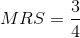 MRS =