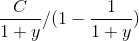 (1 - 1 +)