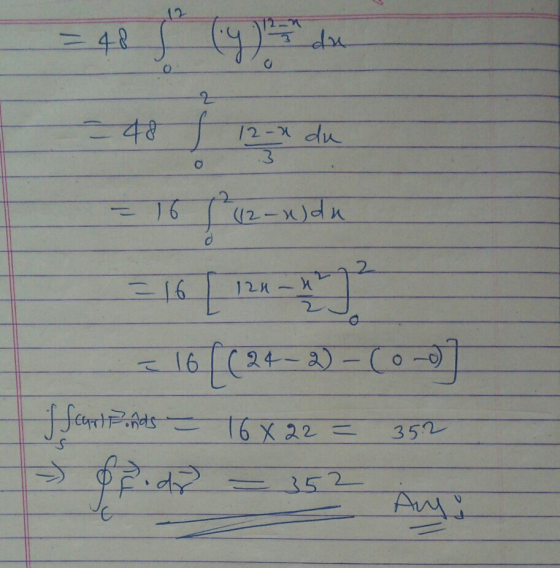 12 =48 (५) 3 du 48 12-xdn .3 o (42-uldu d 2 S 12 -1 16 = [6] 6[(24 24-२)- (० Seart 5 -16X22 = न 35 352