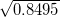 V0.8495