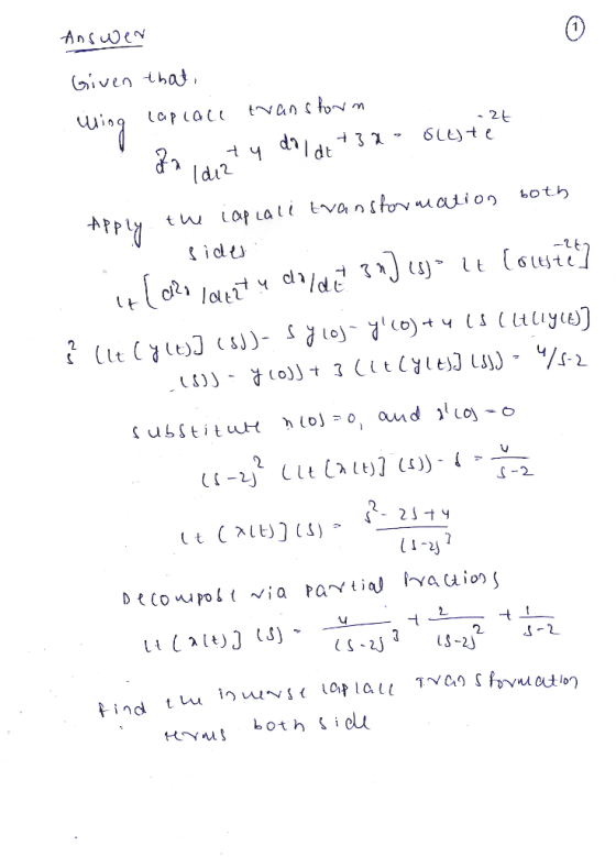 Given that uin9 しc.plalt t.v a n ch ~ m -2L ldi2 idtu -1t 2.
