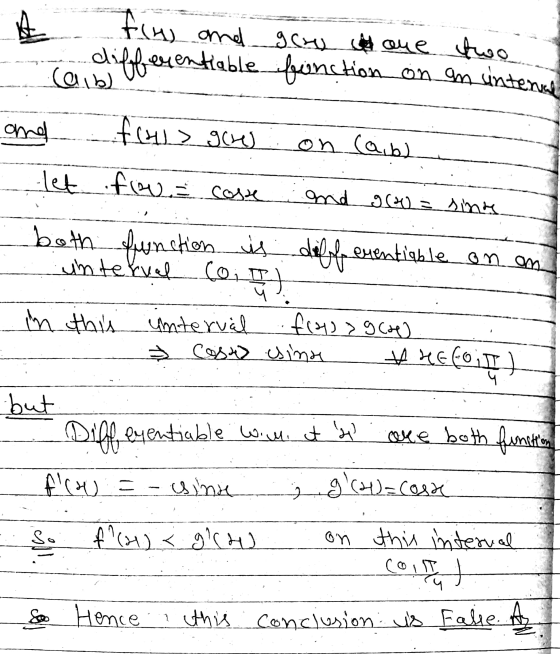 A and fins and goru good one two differentiable fonction on an interval leib Ғя) > 34) on carbd let fou cosse both function i