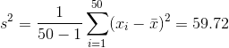 50 (zi-i)2-59.72 50 1