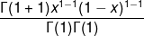 1(1+1)x1-(1 - x)- (1)(1)