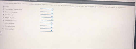 Indicate whether each of the following would be reported in the financial statements as a current asset (b) property, plant,