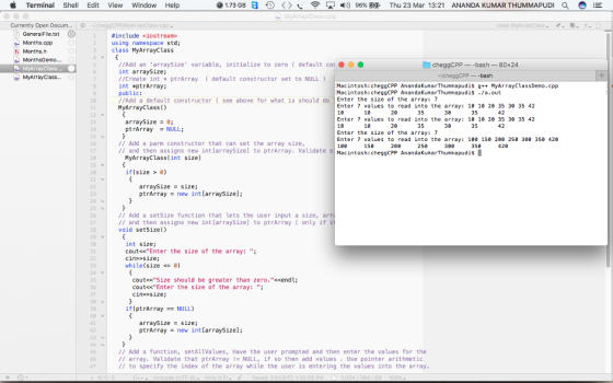 Terminal Shell Edit View Window Help 1.73 GB <D < > u. [.] -))) 96% E ], Thu 23 Mar 13:21 ANANDA KUMAR THUMMAPUDI a E Current