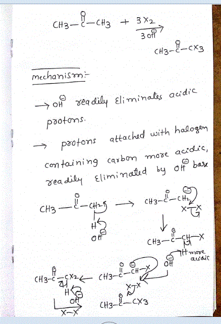 -ск mechanis → xeq díly Eliminates acidic paotons paotons tachad with hado containing caybm mor ade Elimim ㄨㄒㄨ CH3一人CX3 χα