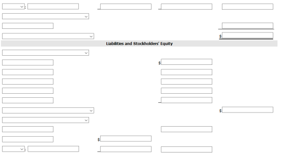 Liabilities and Stockholders Equity