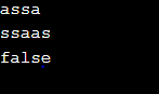 assa ssaas false