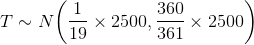 11 T-NG 360 x 2500, 2 x 2500