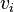 \ v_i\
