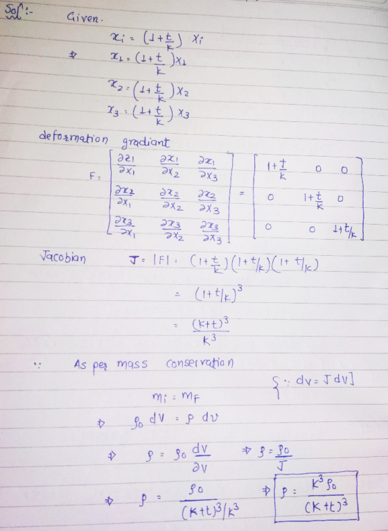 Given. xi= (1 + t ) Xi K2 = (1 + + ) X2 X₃ = (1 + + ) X3 de rosmeton gradiant dzes dal XI axi 2x2 - X3 area 2X RICH 222 ƏX2 2