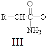 R-CH CO NH2 III
