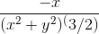 (x2 + y2) 3/2)