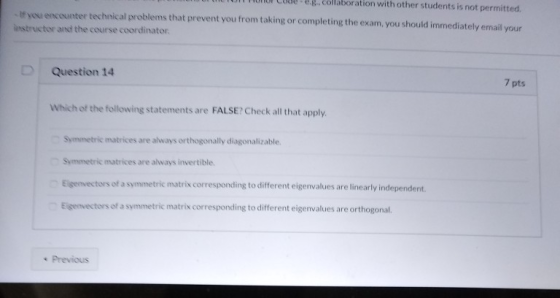 ... LUUU . collaboration with other students is not permitted - If you encounter technical problems that prevent you from tak