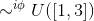 \sim ^{i\phi } U ([1,3])