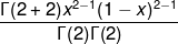 (2+2) x2-(1 - x)2- (2)(2)