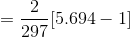 [I – +69s] =