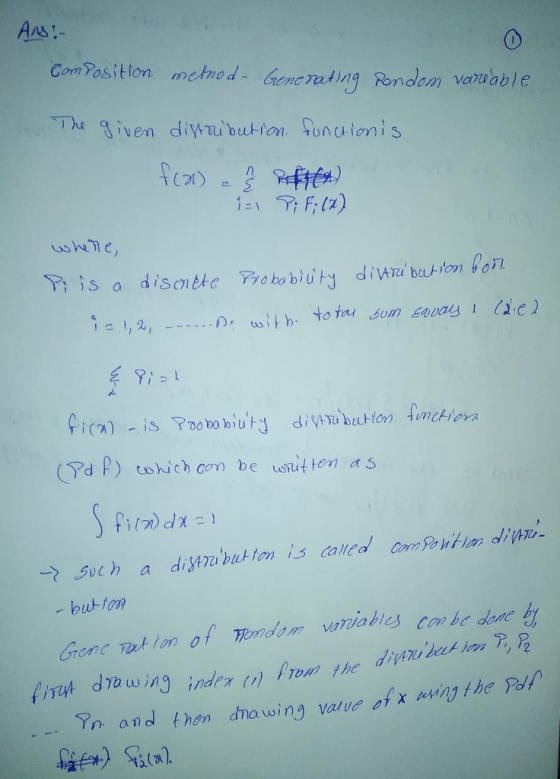 ComPasition enodenc ring Rondom veuabl e uohene (dP)cokich con be uotut ten a s Crenc vuk lon of odom wialites cobdone t