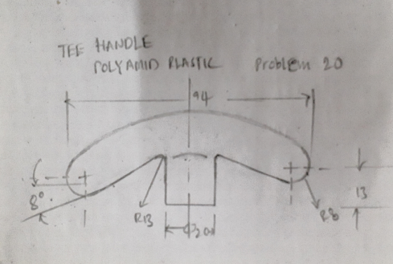 TEE HANDLE POLYAMID PLASTIL Problem 20 13
