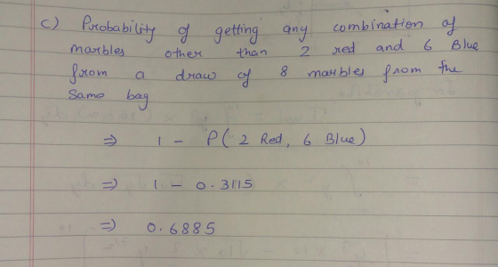 getting any combinetiten 8 ma bl mbinatiem xed andG Blu mr matble othex than rom The beag Samo P2 Red 6 Blue) . 6885