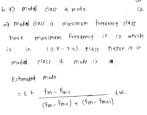 modd lass mode a Eshmated mode