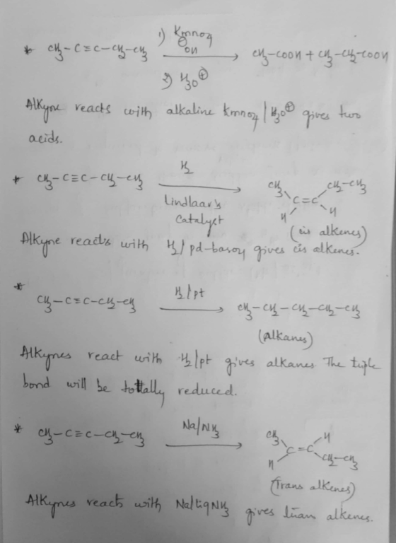 Kinnon to chy-C=c-chuch ell-coon tch-ch-toon Alkyou reacts with alkaline kmnoz 1400 gives two acids. B ch-C=c-cu ey , си, си