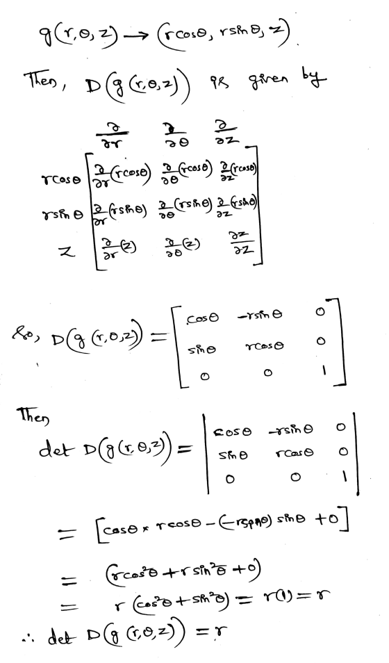 Then, g g(0,0, 2) rcoso, rsino, 33) D (8 (40,2)) is given by an Ofrcoso forske) ersine) 2 Esme) 206) ho ze ee ze frcose) pes
