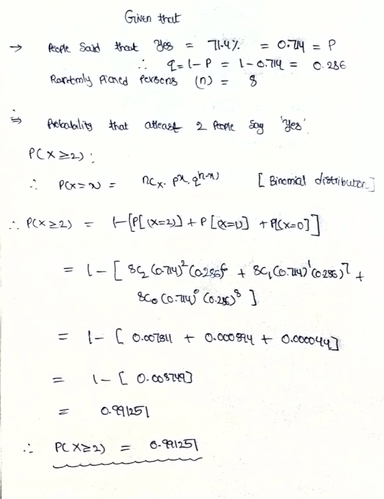 GiNEn trat at feople Sald O. 286 Rantmly Aaned fersens Pelablity that PCX2 Binomial dtributotr PCx PCX2 = Co 286 = -0.co7s 0.
