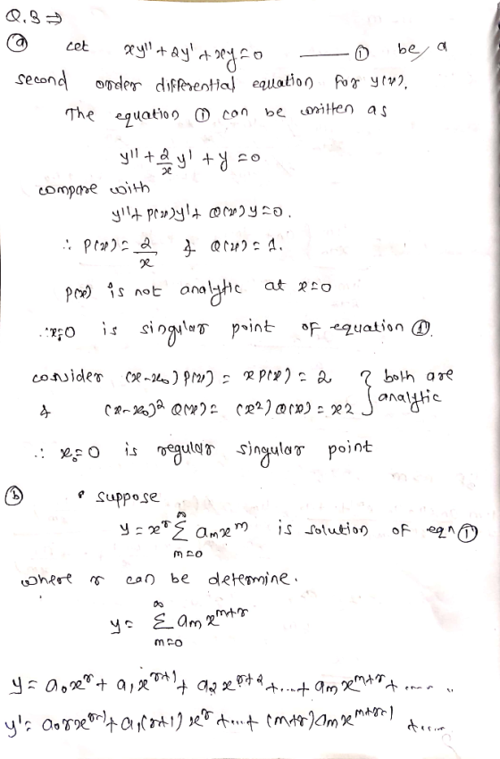 cet be seeond de diferential equation Foyv?, be itteO as The e2uatioo D con Compare ojth Oralght at Ro SF equation Coe ~24) P