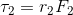 To = r2F