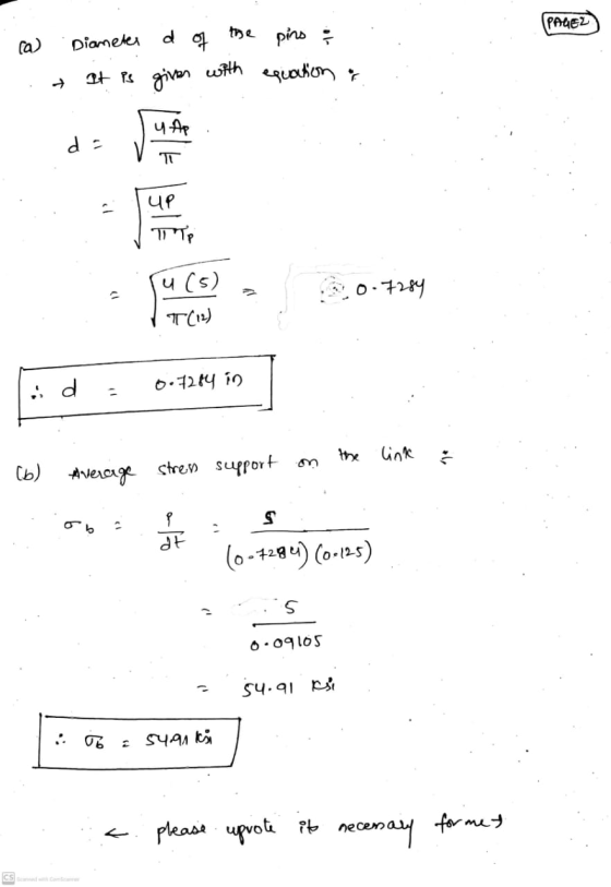 PAGER d pins Diameter of It is given with equation or u Ap d = T UP Tlp *** u (5) T(12) 0.7284 . d 0.7284 in the link (b) Ave