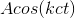 Acos(kct)