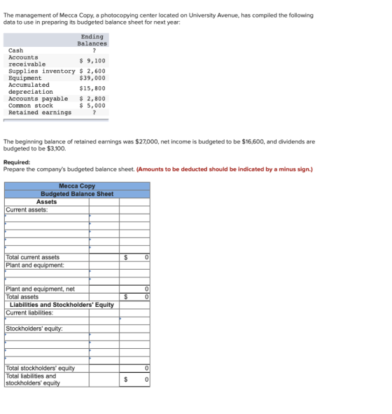 The management of Mecca Copy, a photocopying center located on University Avenue, has compiled the following data to use in p