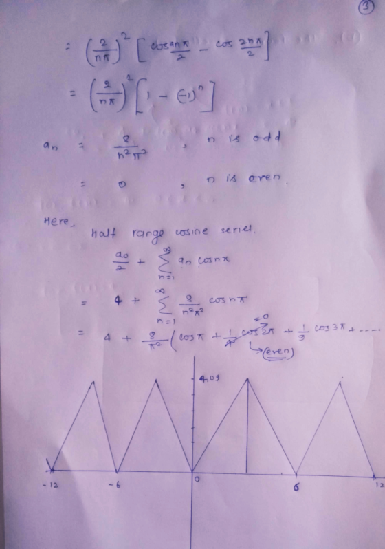 Ga (doc contosan C-65] is odd an ethau is oren . Here seriel. auises obubs trou do xcuson be 1 4 + coshT 3 n=1 + I cos 3*+---