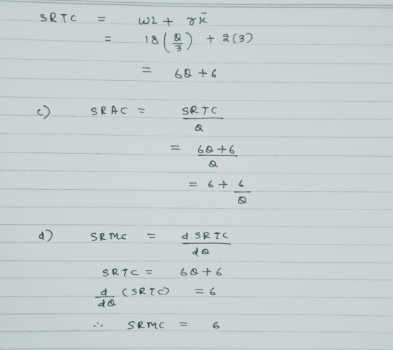 SRTC = - wat ok 1818) + 2(32 = 60 +6 c) SRAC = SRIC = 60+6 = 6+ 6 - SR me = SRTC= a CSRT() d SRTC do 60t6 = 6 d0 SRMC = 6