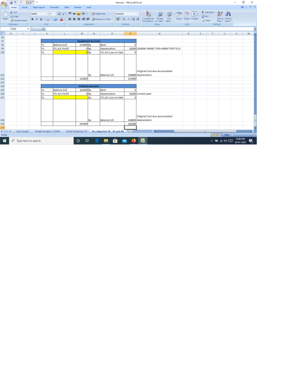 - . Cla Answers - Microsoft Excel Home Insert Page Layout Formulas Data Review View % Cut Calibri Wrap Text General BI U % ::