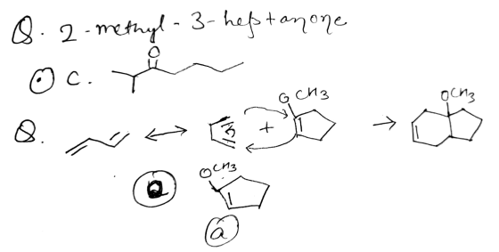 8.2-methyl-3-heptanone 00. Yer G CH3 Q. Questo so