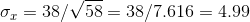 38/v/58 38/7.616 4.99