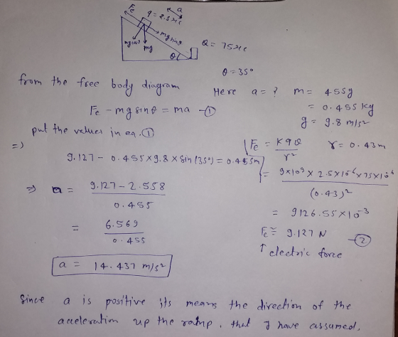 tmd from the fsee body diegan o. 4-3) = 6.S63 a 14 437 mst s mess the directio accelero.hon n. P the rotn p that 1heve assumed.