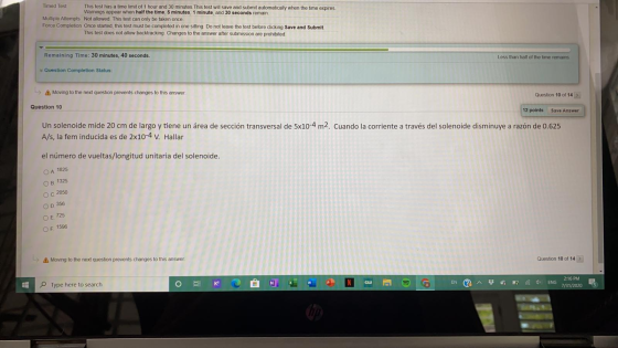Timed Test This test has a time limit of 1 hour and 30 minutes. This test will save and submit automatically when the time ex