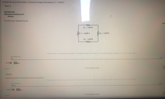 Consider The Circuit Shown Below The Terminal Voltag SolvedLib
