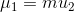 \mu_1 = mu_2