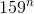 159^n