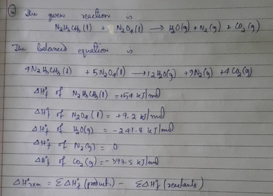 The given reaction is - Nalbachy (1) + NaOg (1) 40 (9) + N₂ (g) + CO2(g) The balanced equation is 9 Na ty City (1) + 5 NaOg(1