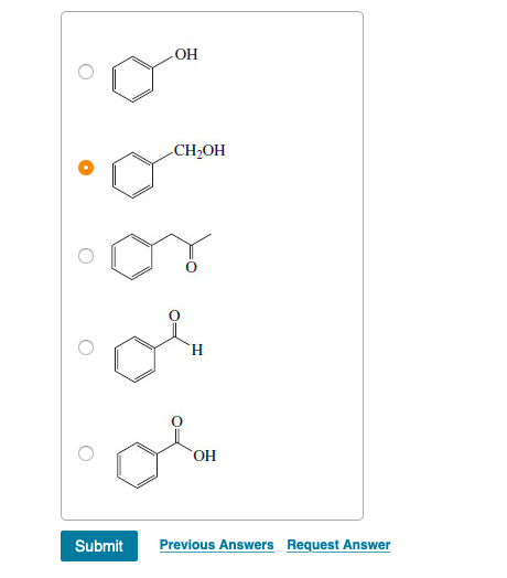 CH,OH о нон or Submit Previous Answers Request Answer