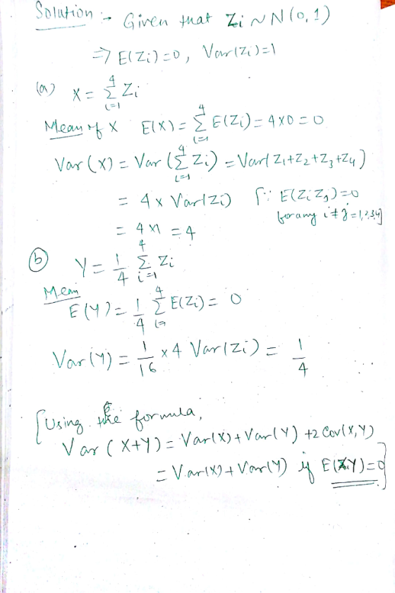 olution Given hat i N(o, 1) 21 Usin