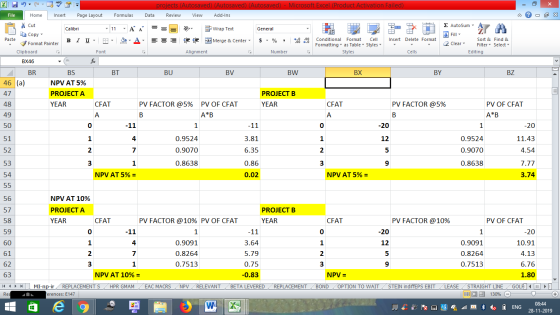 projects (Autosaved) (Autosaved) (Autosaved) - Microsoft Excel (Product Activation Failed) File Home Insert Page Layout Formu